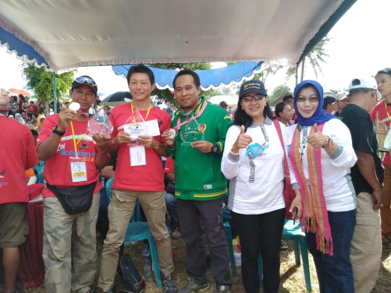 Atlet Jepang Juara Open Class International Gantole Telomoyo Cup