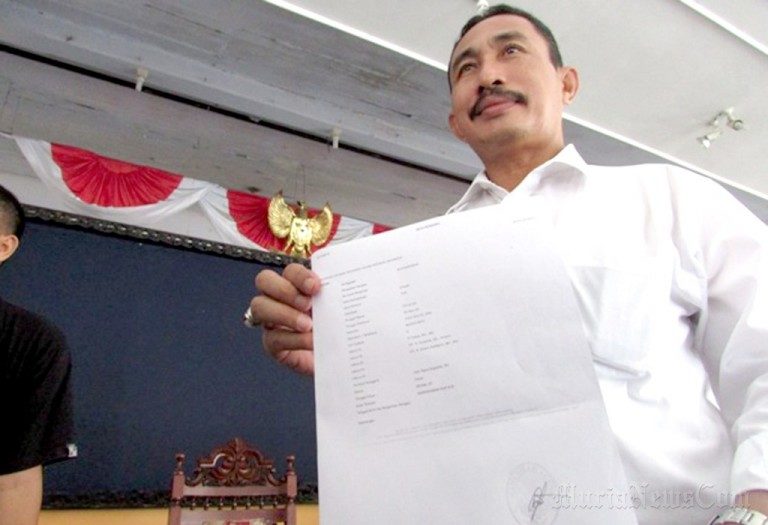 Bupati Hariyanto Sosialisasi 61 Desa Peserta Pilkades Serentak