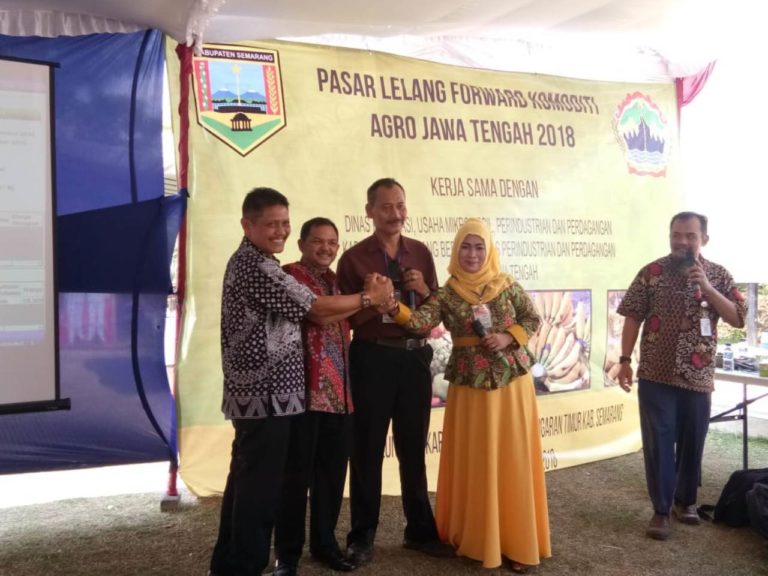 Lelang Forward Komoditi Agro Jateng Terjual Rp 1,6 Miliar