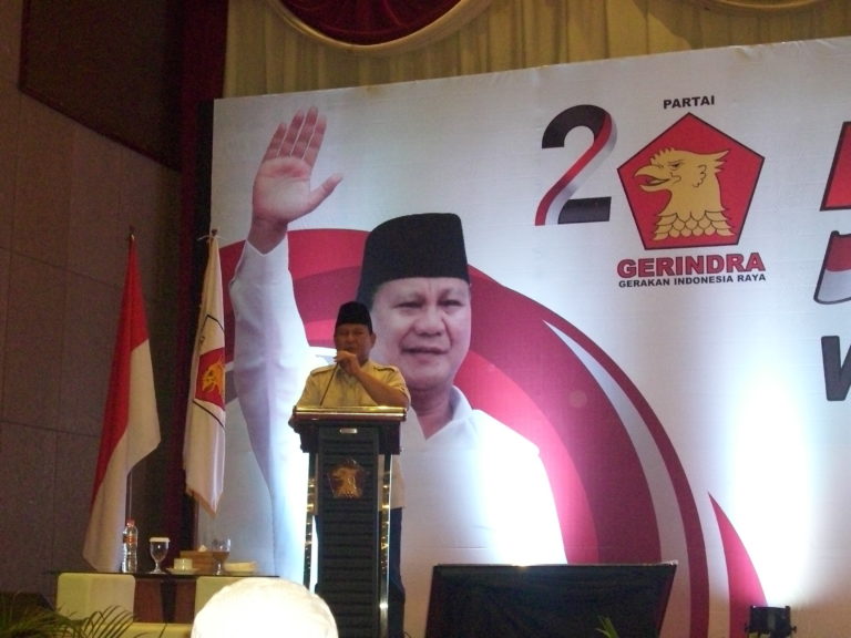 Prabowo: Kekayaan Indonesia Melimpah Tapi Banyak Anak Kurang Gizi