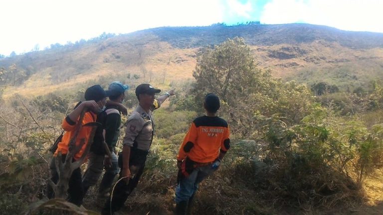 Kebakaran Hutan Gunung Merbabu Meluas Sampai Boyolali