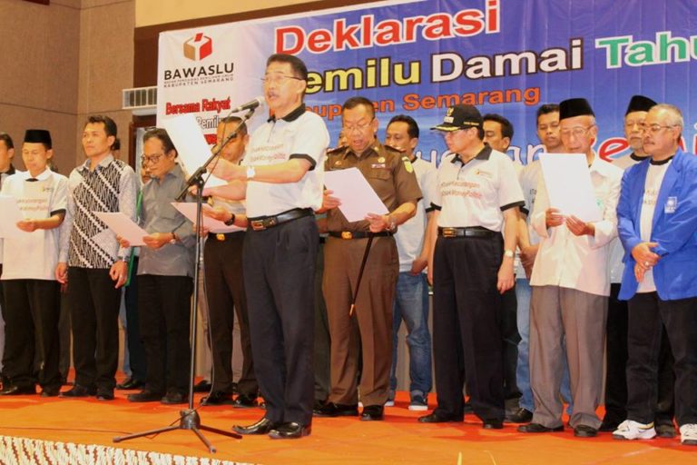 Peserta Pemilu Diminta Beri Edukasi Masyarakat Pemilu Damai