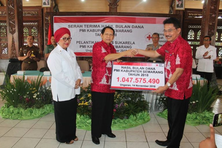 Hasil Bulan Dana PMI Kabupaten Semarang Capai Rp 1 Miliar