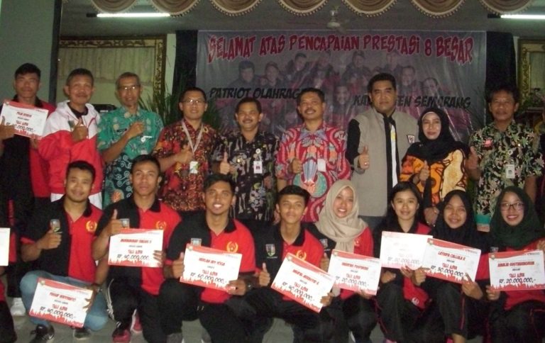 Kabupaten Semarang Raih 8 Besar Porprov Jateng, Atlet Dapat Bonus Rp 2,7 Miliar