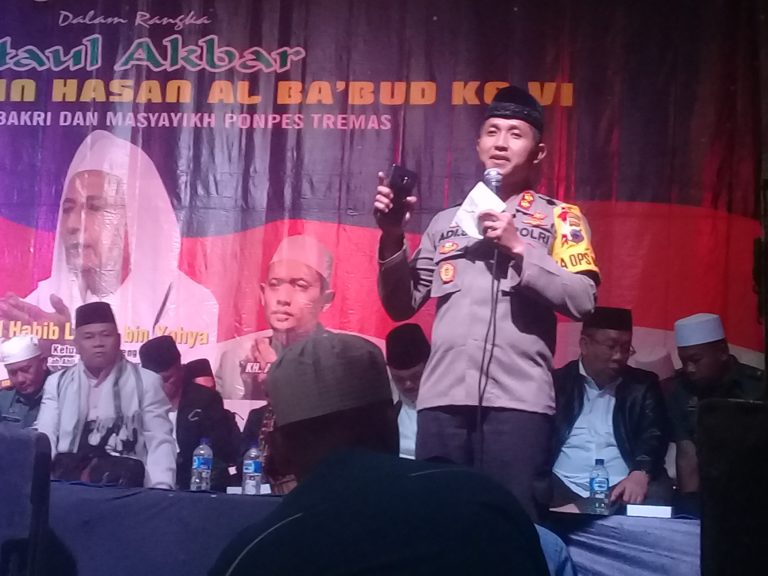 Kapolres Semarang Ingatkan Jamaah Bahaya Hoax Jelang Pemilu