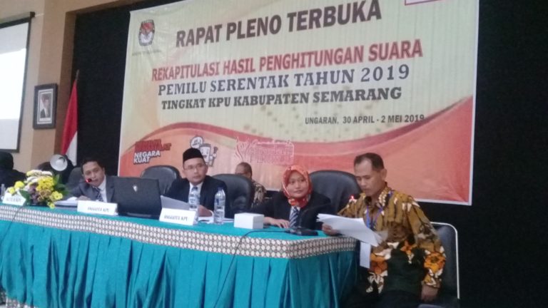 Rekapitulasi KPU Baru Tiga Kecamatan, PDIP Mendominasi Perolehan Suara