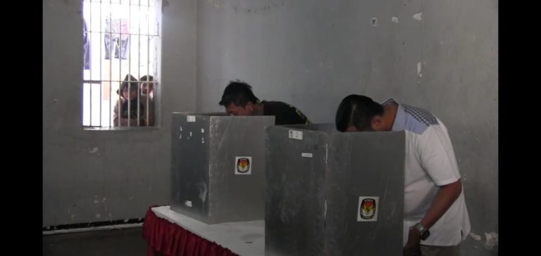 Jokowi-Ma’ruf Unggul di TPS 50 Rutan Salatiga