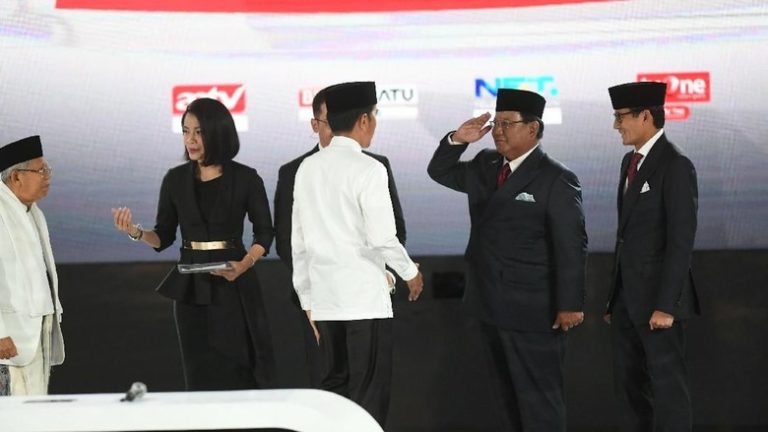 Situng KPU RI Pagi Ini: Jokowi-Ma’ruf 56,27 Persen, Prabowo-Sandi 43,73 Persen