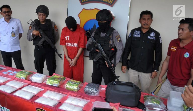 Tersangka Pemilik Sabu Senilai Rp 11 Miliar Terancam Hukuman Mati