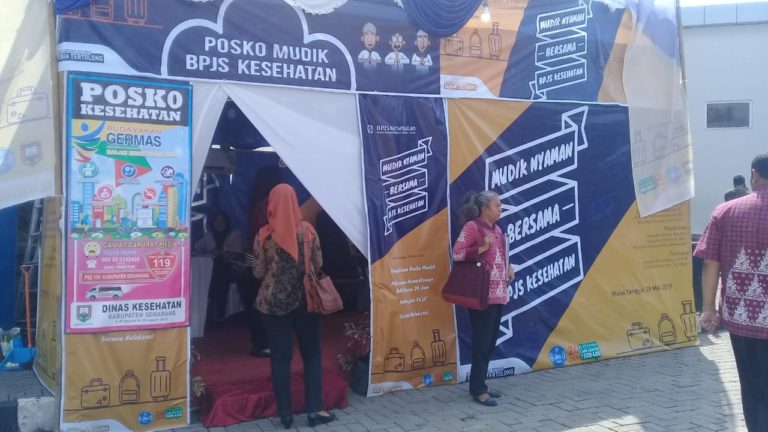 BPJS Kesehatan Buka Layanan Pemudik di Rest Area Tol Ungaran