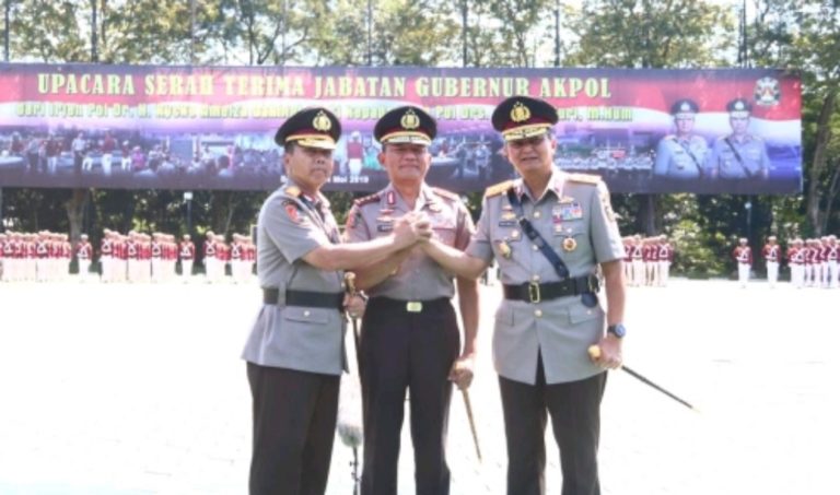 Irjen Pol Achmat Juri Resmi Jabat Gubernur Akpol