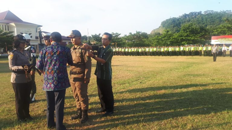 Bupati Pimpin Gelar Pasukan Operasi Ketupat Candi