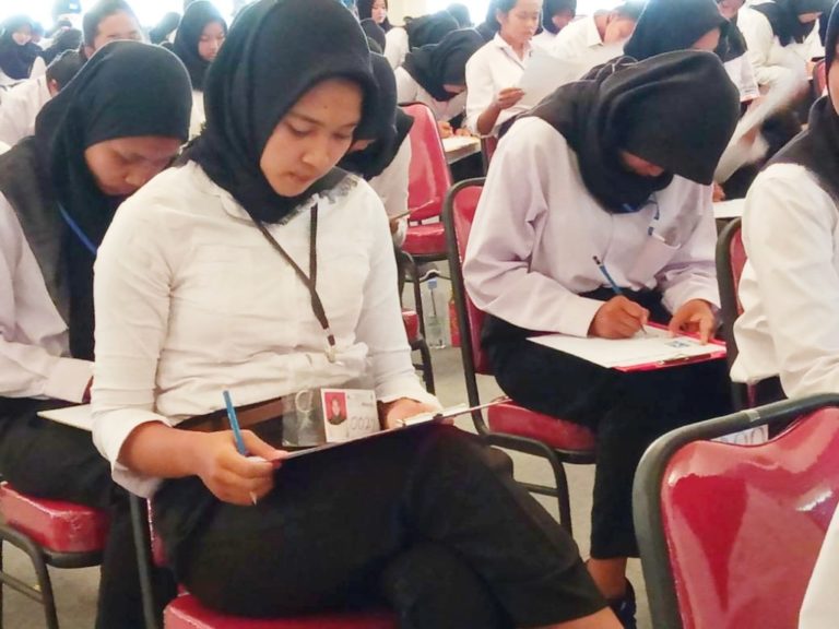 2.592 Peserta Seleksi Bintara Polda Jateng Jalani Tes Psikologi