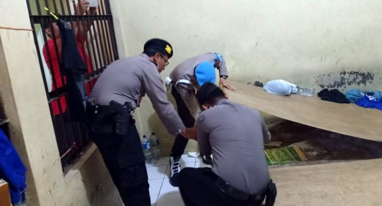 Tahanan Mapolres Tegal Kota Dirazia Sekaligus Cek Kesehatan