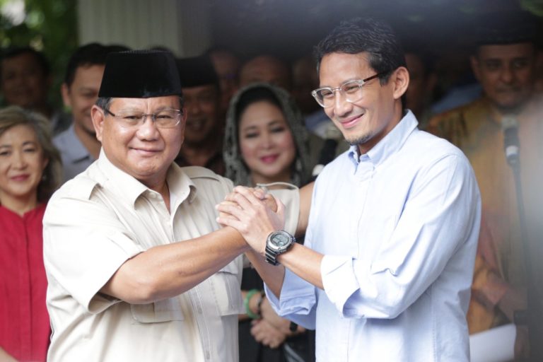 Nobar Pengumuman Sidang MK, Prabowo dan Sandi Kumpul di Kertanegara