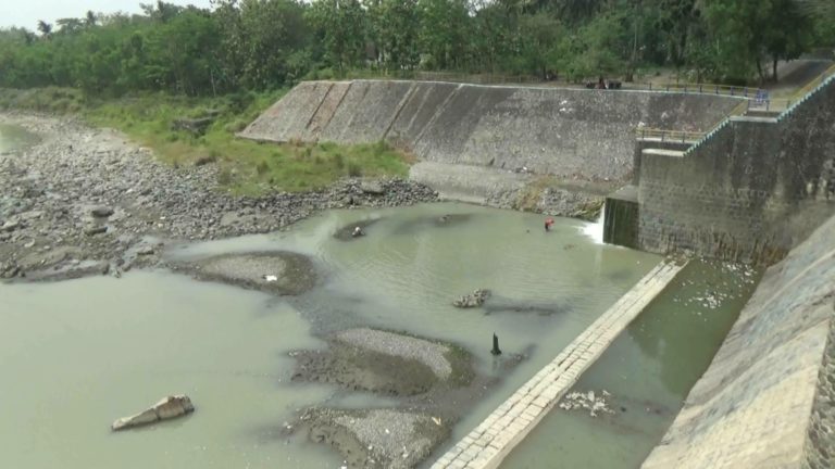 Bendung Kaliwadas Kritis, Sumber  Air Mulai Mengering