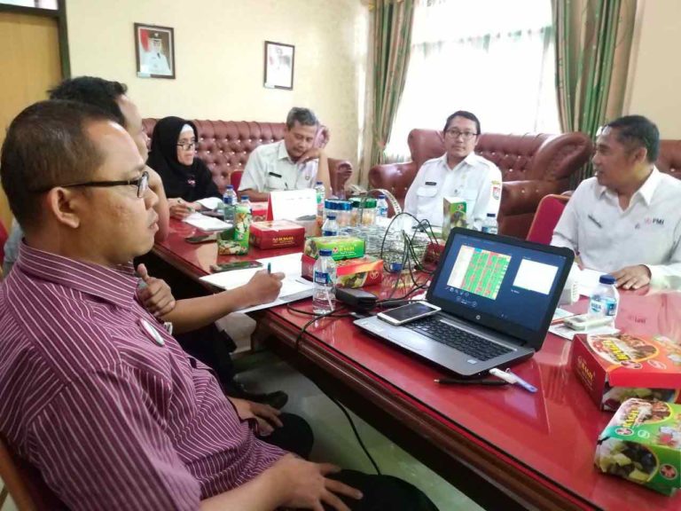 BPJS Kesehatan Ungaran Bersama Dinkes Tinjau Penilaian KBK Triwulan II