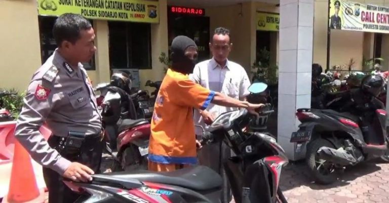 Maling Motor Ini Pura-pura Jadi Tukang Parkir, Pernah Beraksi di Salatiga