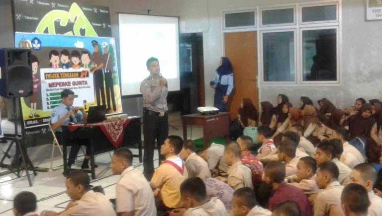 Polsek Tengaran Gencarkan Giat ‘MEPESKE GURITA’ dari Sekolah ke Sekolah
