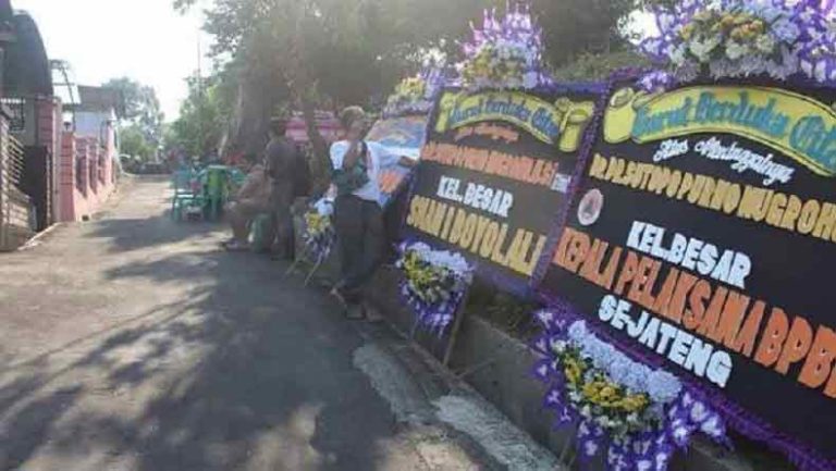 Jenazah Sutopo Tiba di Surodadi Boyolali, Siang Ini Dimakamkan di TPU Sonolayu