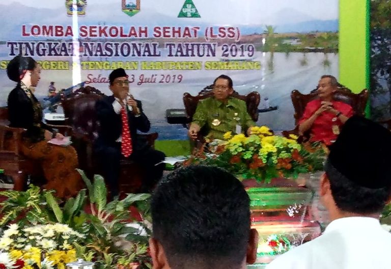 Kantin SMPN 2 Tengaran Bersertifikat BPOM Dinilai Tingkat Nasional