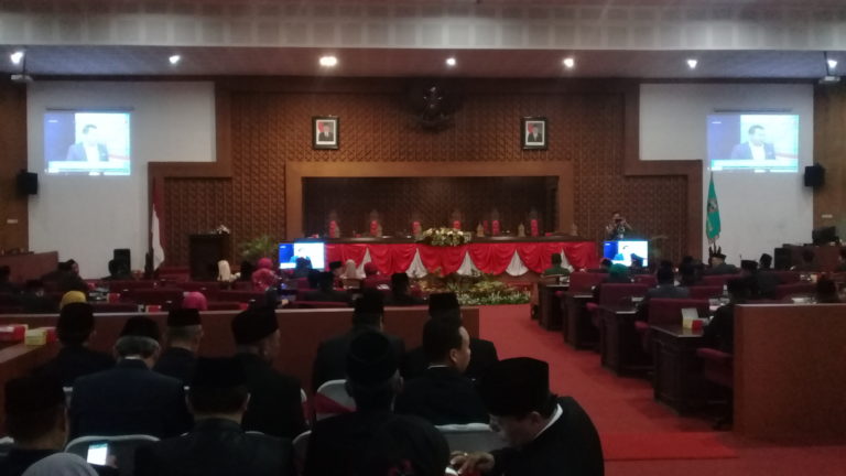 DPRD Kabupaten Semarang Rapat Paripurna Mendengarkan Pidato Kenegaraan Presiden RI
