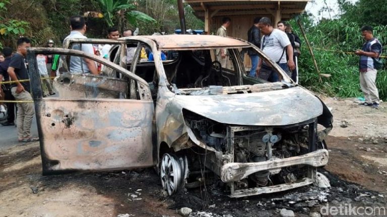 Istri Otaki Pembunuhan Suami dan Anak Tiri, Jenazah Dibakar dalam Mobil