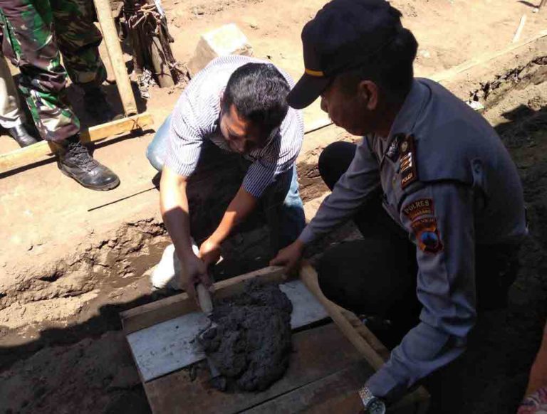 Dewan Apresiasi Respon Cepat Polres Semarang Perbaiki Rumah Warga Miskin