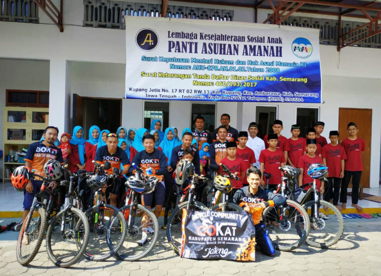 Gokat Team Makin Eksis, Berolahraga Bersama Sembari Bersedekah