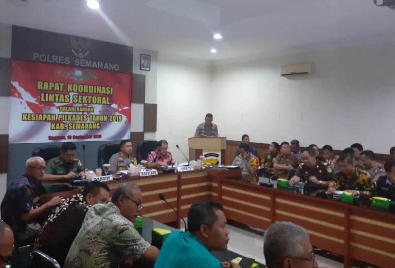 Amankan 44 Desa Gelar Pilkades Serentak, Polres Semarang akan Petakan Rawan Konflik