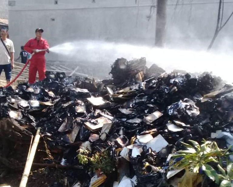 Sehari Terjadi Tiga Kebakaran, Tumpukan Kain Avalan Warga Pringapus Ludes
