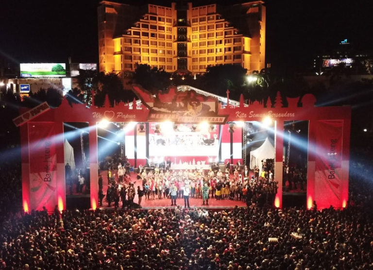 Pertunjukkan We Love Papua, dari Semarang Suarakan NKRI Jangan Sampai Ambyar