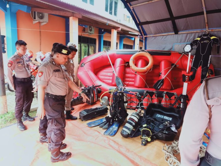 Sinergitas Siaga Bencana, BPBD dan Polres Semarang Gelar Apel Bersama