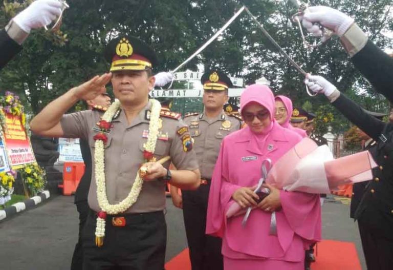 Sertijab Kapolres Salatiga, AKBP Rahmad Hidayat Gantikan AKBP Gatot Hendro Hartono