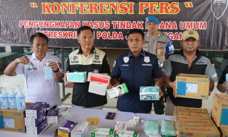 Tiga Penimbun Masker dan Antiseptik Ditangkap, Ganjar Ingatkan Pelaku Lain