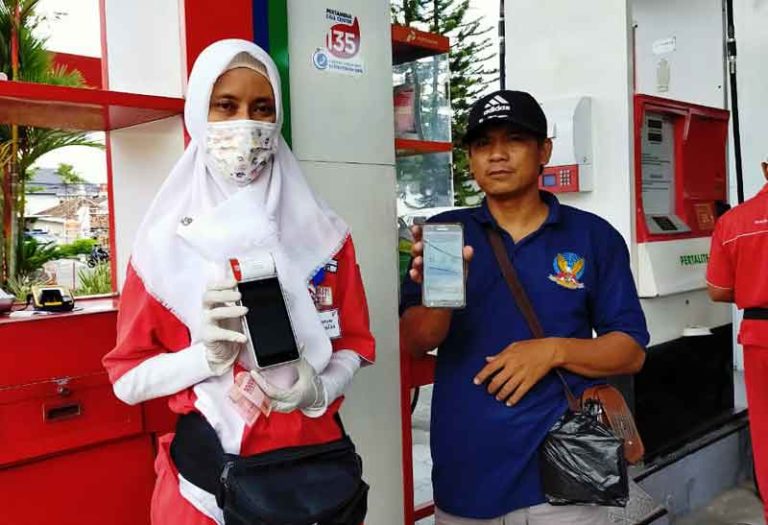 Rawan Penyebaran Virus Corona, Pertamina Imbau Transaksi di SPBU Pakai Non Tunai