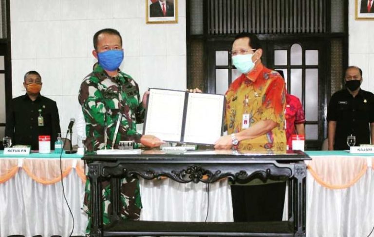 TMMD Sengkuyung Tahap I Selesaikan Betonisasi Jalan Desa Ngajaran