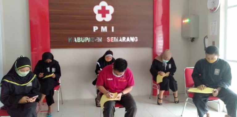 PSHT dan Komaska UNW Bakti Sosial Donor Darah Bersama
