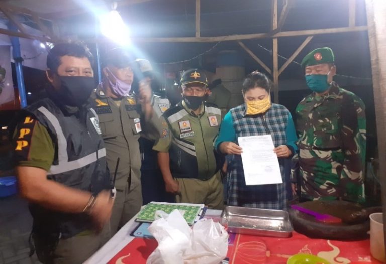 Pukul 21.00 Masih Buka, Pemilik Warung Langgar PSBB Disanksi Teguran Tertulis