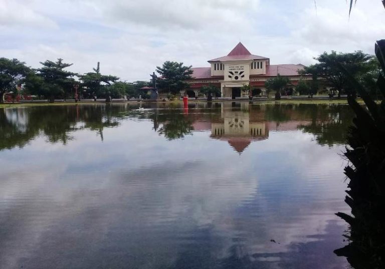 Muncul ‘Danau Tiban’ di Alun-Alun Bung Karno Ungaran, Begini Penjelasan Dinas Pariwisata