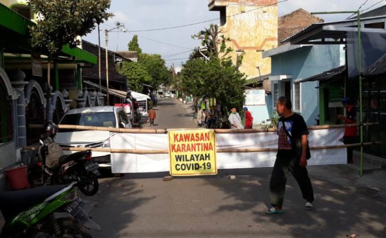 Dampak Warga Kontak dengan Pasien Positif Covid-19, Dua RT di Joyotakan Solo Dikarantina
