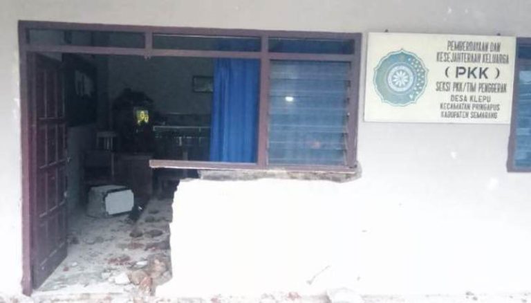 Kecelakaan Maut di Klepu, Kerusakan Kantor Desa Ditanggung Keluarga Korban