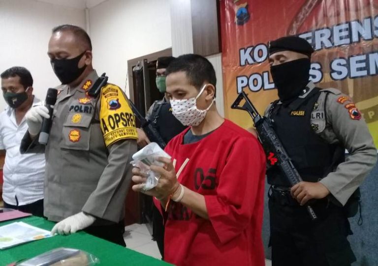 Edarkan Sabu-sabu di Karangjati, Warga Tanjungmas Semarang Ditangkap