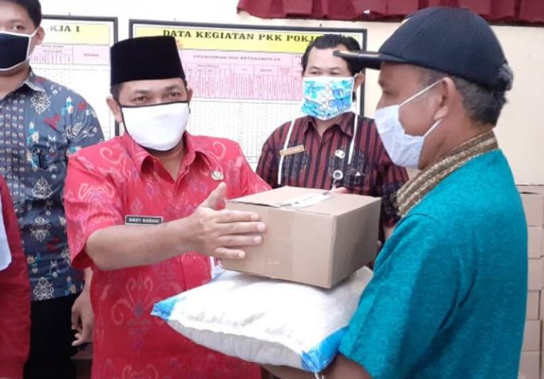 Wabup Ngesti Nugraha Berharap Bantuan Non Tunai Ringankan Beban Masyarakat