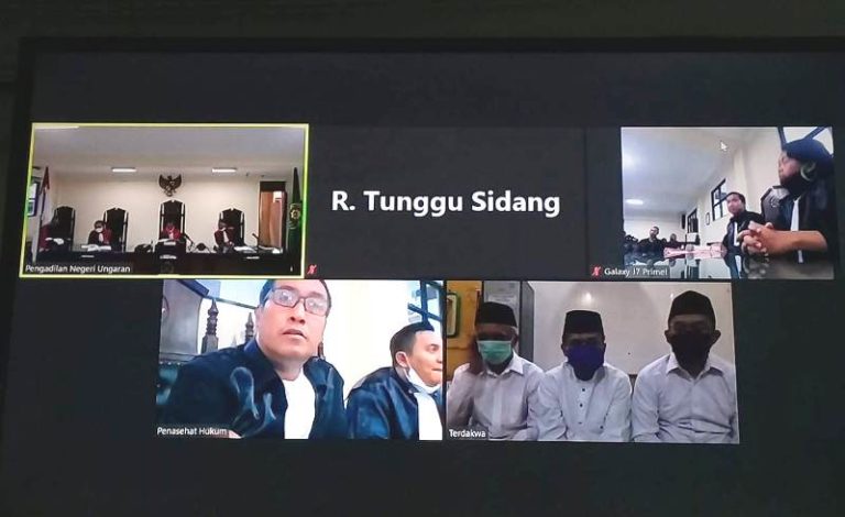 Hakim PN Ungaran Tolak Eksepsi Tiga Terdakwa Penolak Jenazah Perawat