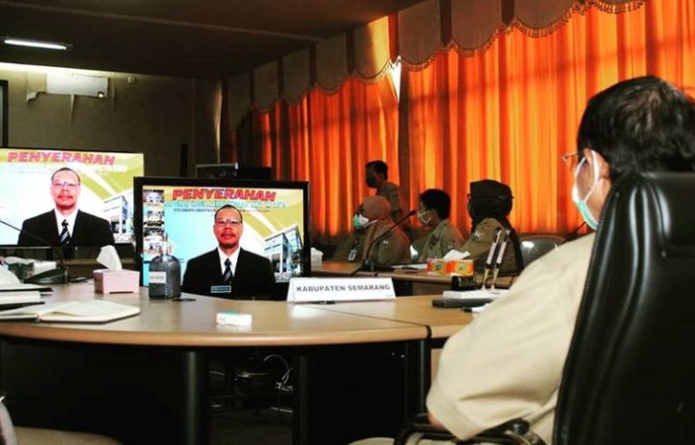 Kabupaten Semarang kembali Raih WTP Kesembilan, BPK Serahkan Lewat Vidcon
