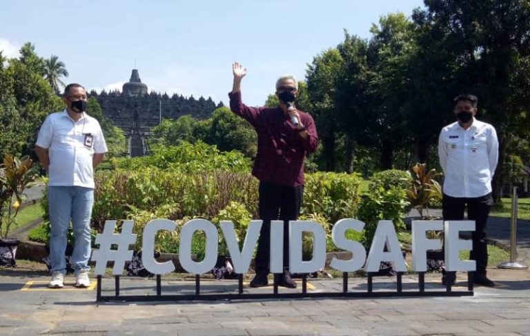 Wisata Borobudur Siap Buka di Tengah Covid-19, Gubernur Lakukan Simulasi Dua Jam