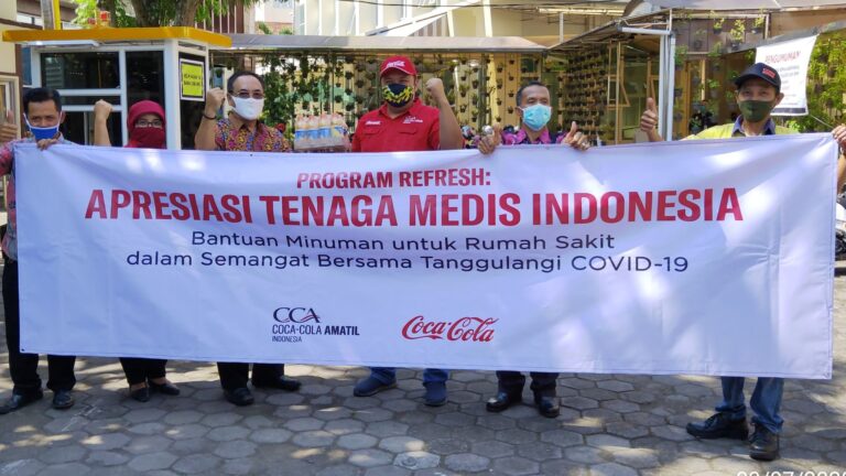 Coca-Cola Indonesia Salurkan Bantuan Produk Minuman ke Rumah Sakit Rujukan Covid-19