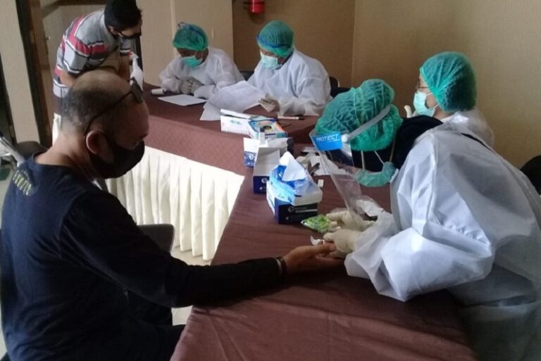 Cek Rutin Antisipasi Covid-19, Anggota DPRD Kabupaten Semarang Kembali Rapid Test
