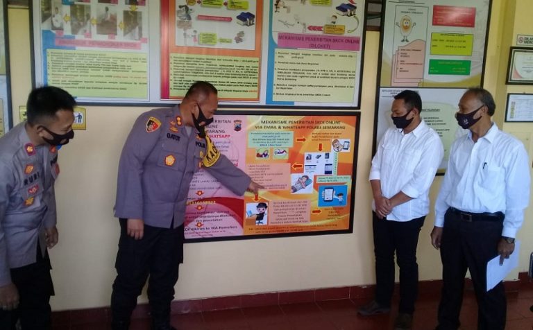 Inovasi Pelayanan Cepat Polres Semarang, Terbitkan SKCK Online Lewat WA